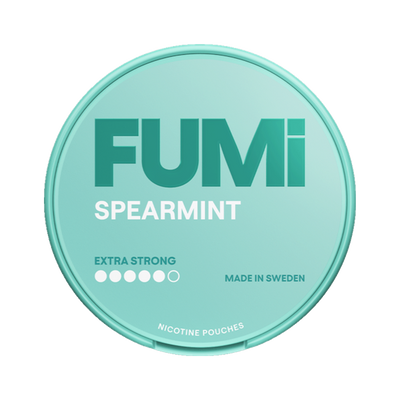 FUMI Spearmint Extra Strong can, front