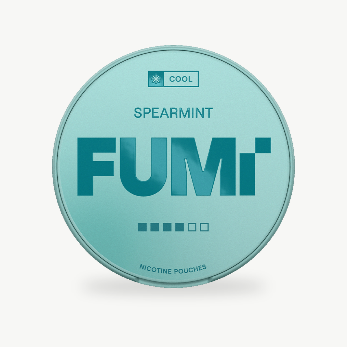 FUMI Spearmint 11mg can, front