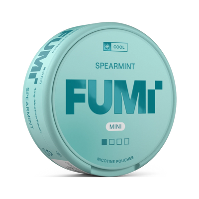 FUMI Spearmint Mini nikotinpåsar, dosa (3D)