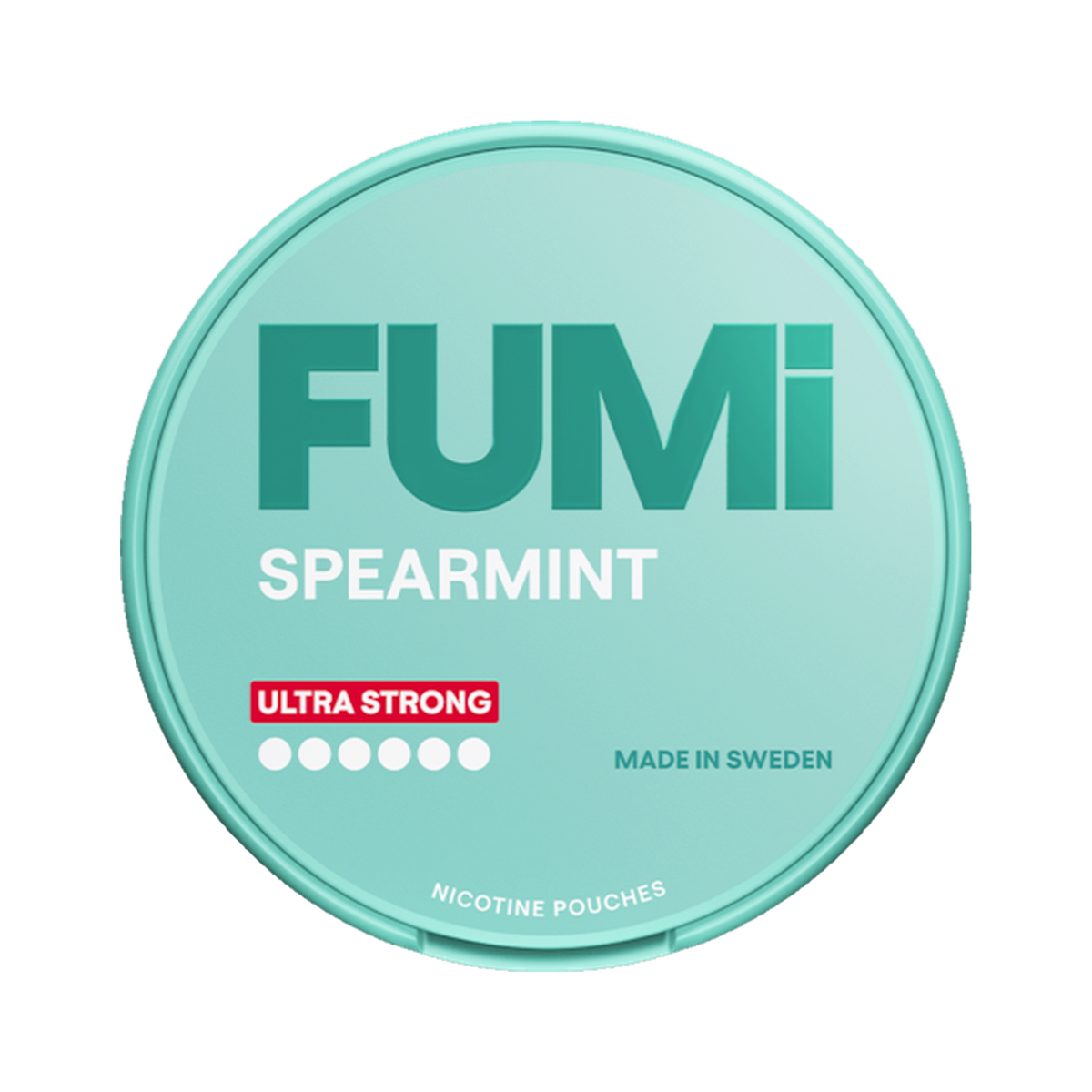 FUMI Spearmint Ultra Strong can, front
