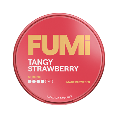 FUMI Tangy Strawberry Strong | Bäst före: 30/09/2026 can, front