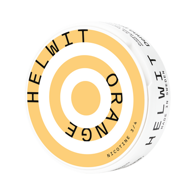 HELWIT Orange can, side