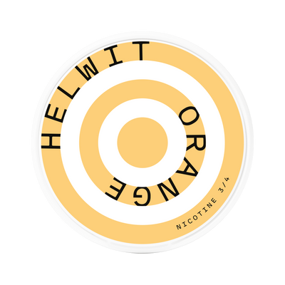 HELWIT Orange can, front