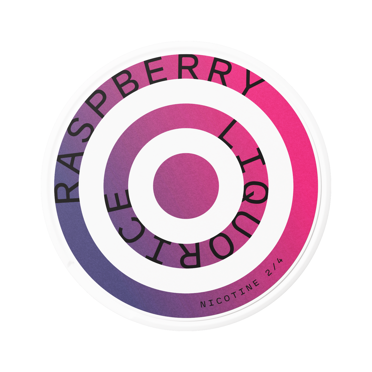 HELWIT Raspberry Liquorice can, front