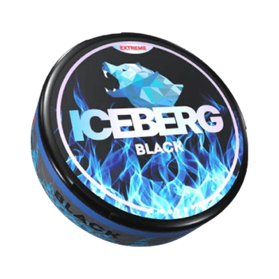 ICEBERG Black Extreme (Outlet) can, front