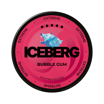 ICEBERG Bubble Gum Extreme nikotinportioner, dosa