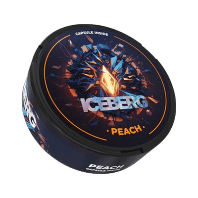 ICEBERG Capsule Peach (Outlet) | Bäst före: 15/08/2026 can, front