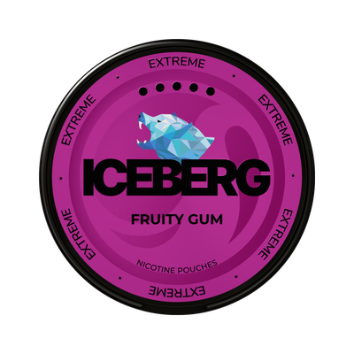 ICEBERG Fruity Gum Extreme can, front