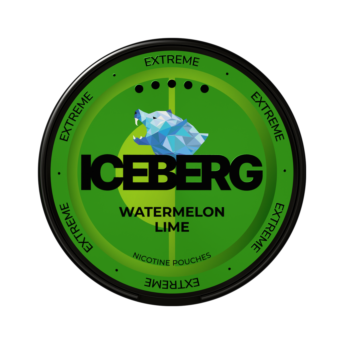 ICEBERG Watermelon Lime Extreme can, front