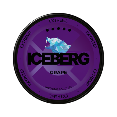 ICEBERG Grape Extreme nikotinportioner, dosa