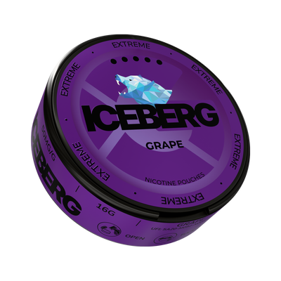 ICEBERG Grape Extreme nikotinportioner, dosa (3D)