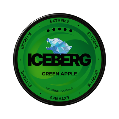 ICEBERG Green Apple Extreme nikotinportioner, dosa
