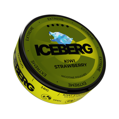 ICEBERG Kiwi Strawberry Extreme nikotinportioner, dosa (3D)