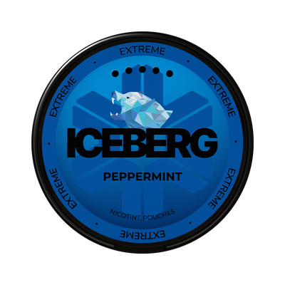 ICEBERG Peppermint Extreme nikotinportioner, dosa