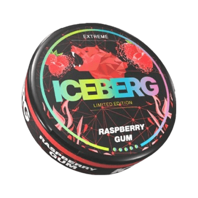 ICEBERG Raspberry Gum Extreme (Outlet) can, front