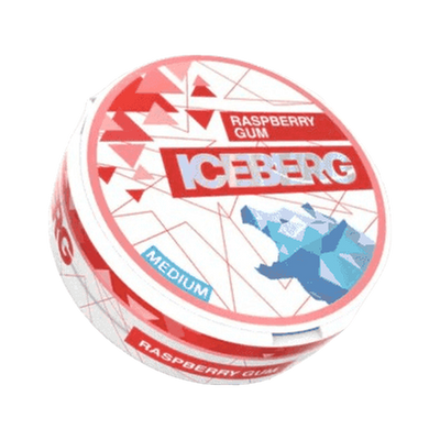 ICEBERG Raspberry Gum Medium (Outlet) | Bäst före: 11/11/2026 can, front