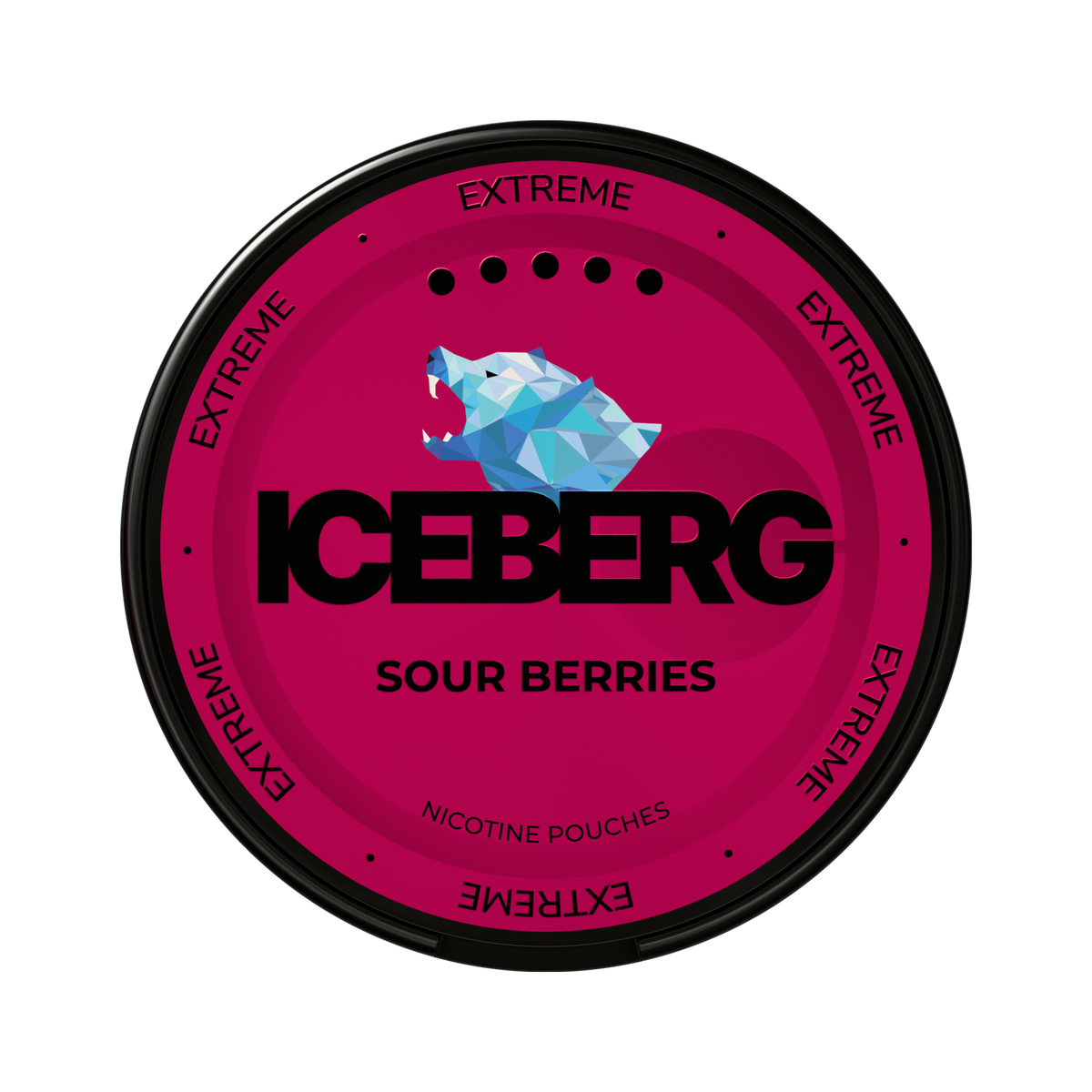 ICEBERG Sour Berries Extreme nikotinportioner, dosa