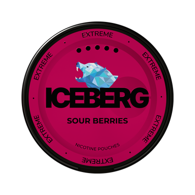 ICEBERG Sour Berries Extreme nikotinportioner, dosa