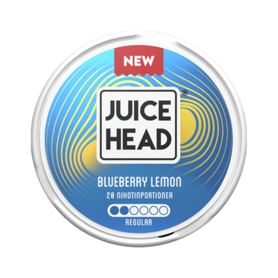 Juice Head Blueberry Lemon 6 mg can, front