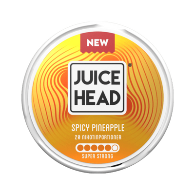 Juice Head Spicy Pineapple 14 mg can, front