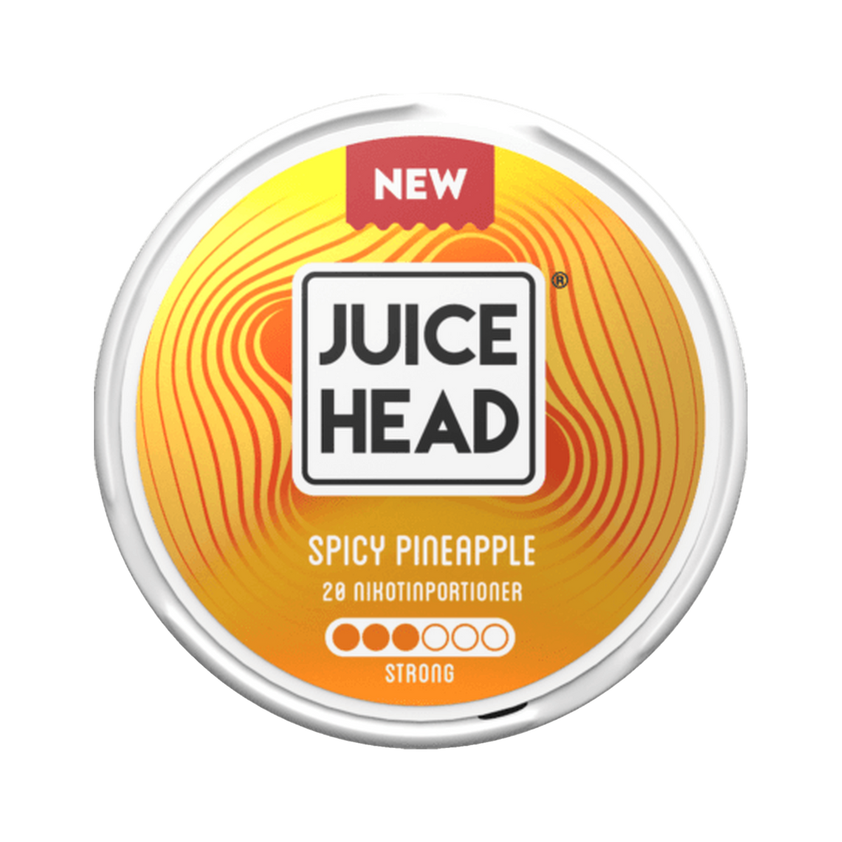 Juice Head Spicy Pineapple 9 mg | Bäst före: 29/09/2026 can, front