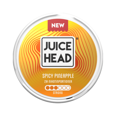 Juice Head Spicy Pineapple 9 mg | Bäst före: 29/09/2026 can, front