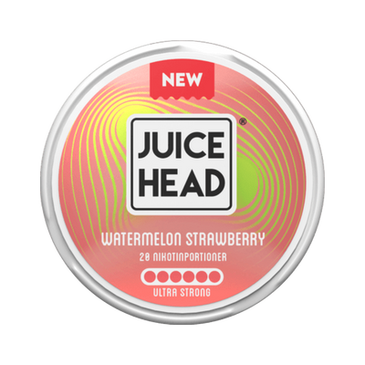 Juice Head Watermelon Strawberry 20 mg | Bäst före: 26/08/2026 can, front