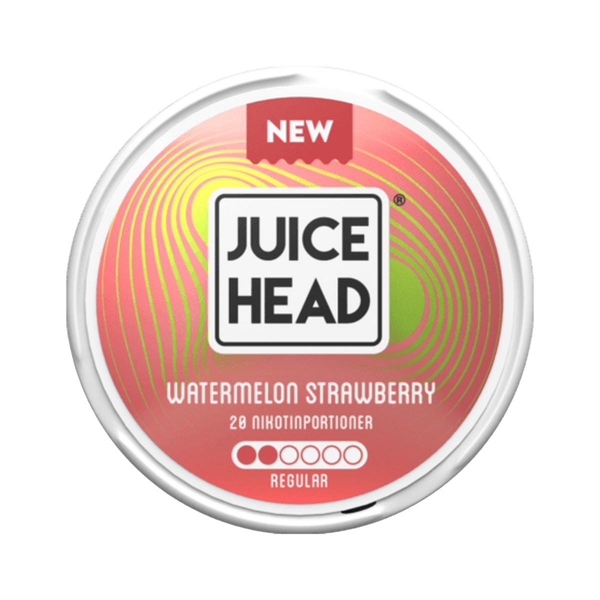 Juice Head Watermelon Strawberry 6 mg | Bäst före: 14/11/2026 can, front