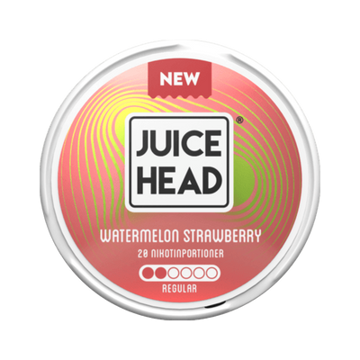 Juice Head Watermelon Strawberry 6 mg | Bäst före: 14/11/2026 can, front