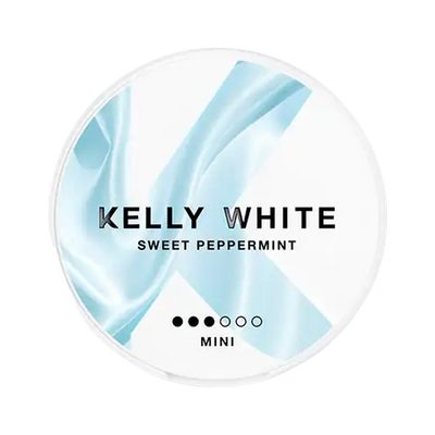 Kelly White Sweet Peppermint Mini can, front