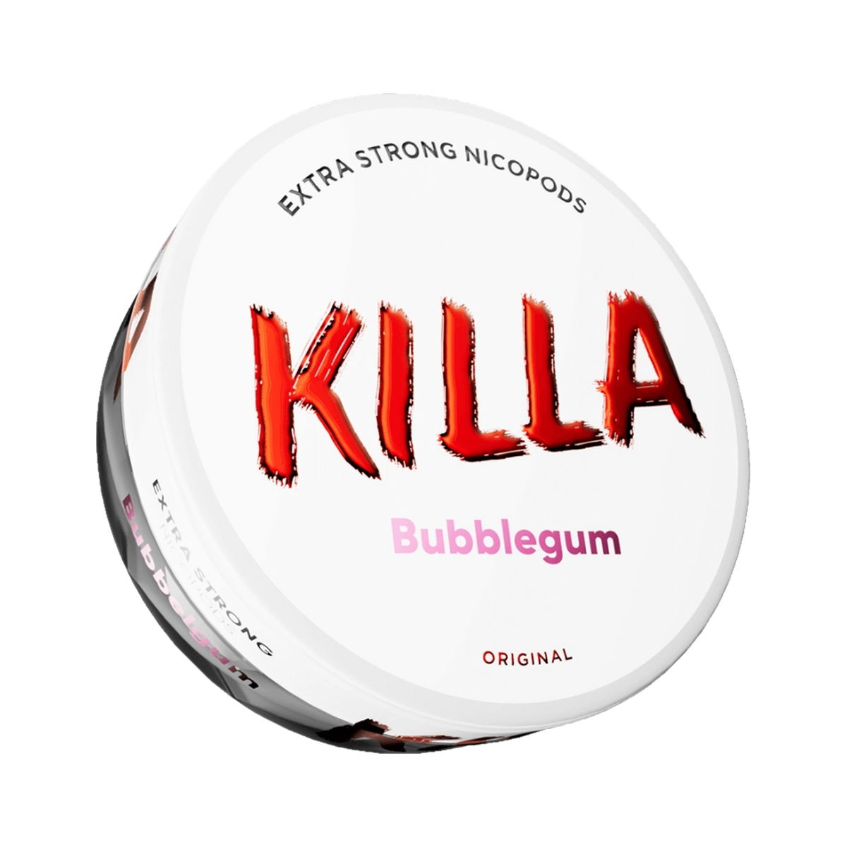 KILLA Bubblegum can, front