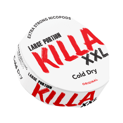 KILLA Cold Dry Large Portion XXL can, front