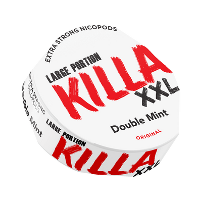 KILLA Double Mint Large Portion XXL can, front