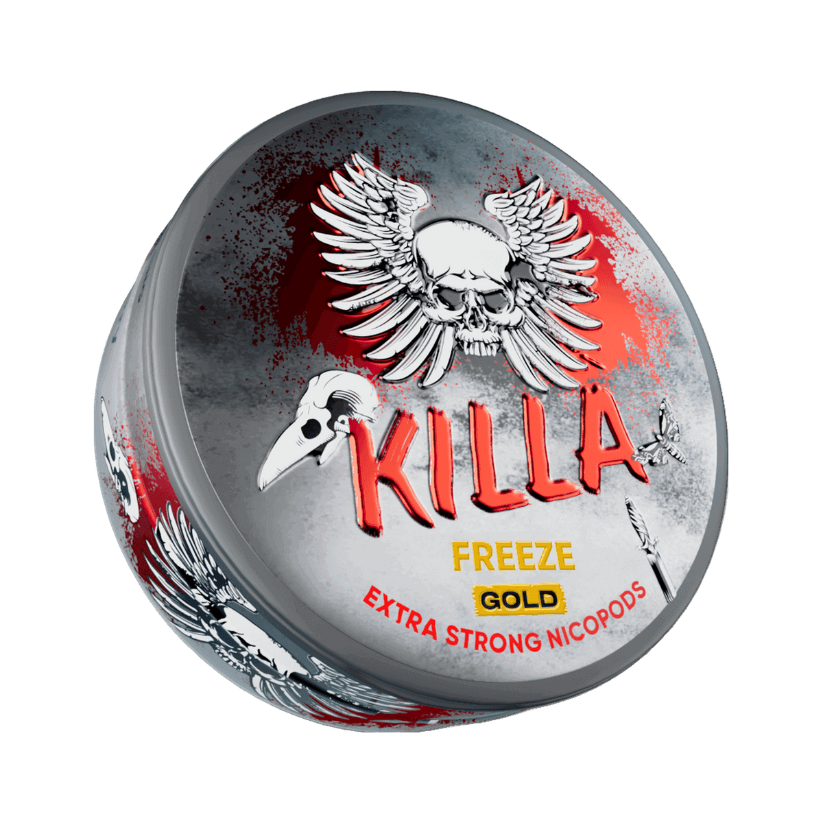 KILLA Freeze Gold can, front
