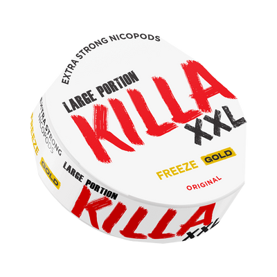 KILLA Freeze Gold Large Portion XXL can, front