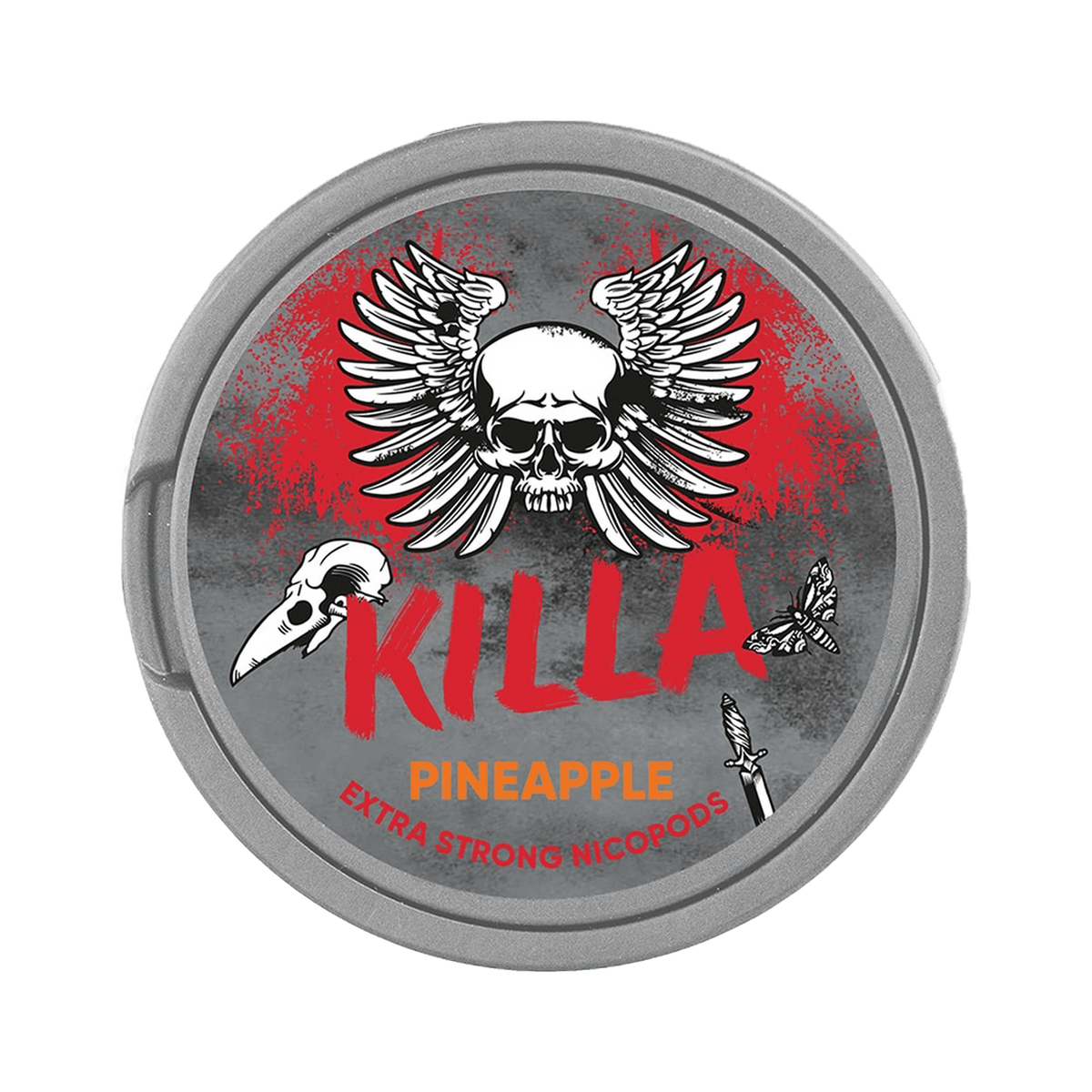 KILLA Pineapple can, front