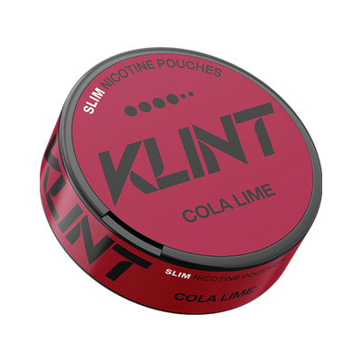 KLINT Cola Lime Slim nikotinpåsar, dosa