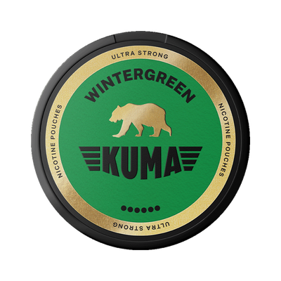 KUMA Wintergreen | Bäst före: 16/10/2026 can, front