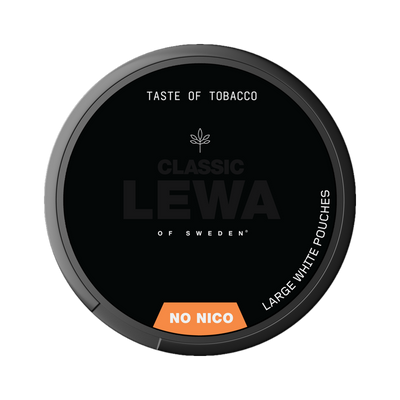 LEWA Classic Taste of Tobacco No Nico can, front