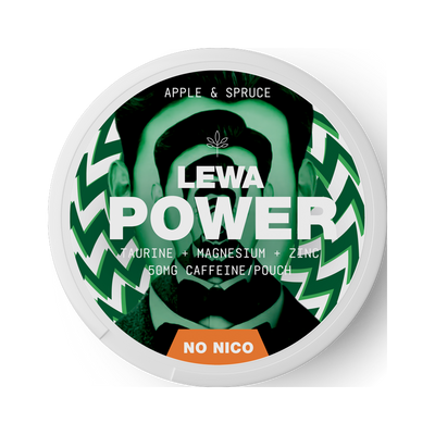LEWA POWER Apple & Spruce Caffeine, dosa