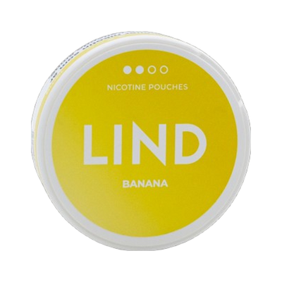 LIND Banana Slim | Bäst före: 11/10/2026 can, front
