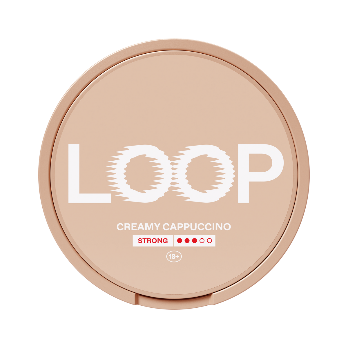 LOOP Creamy Cappuccino Strong can, front