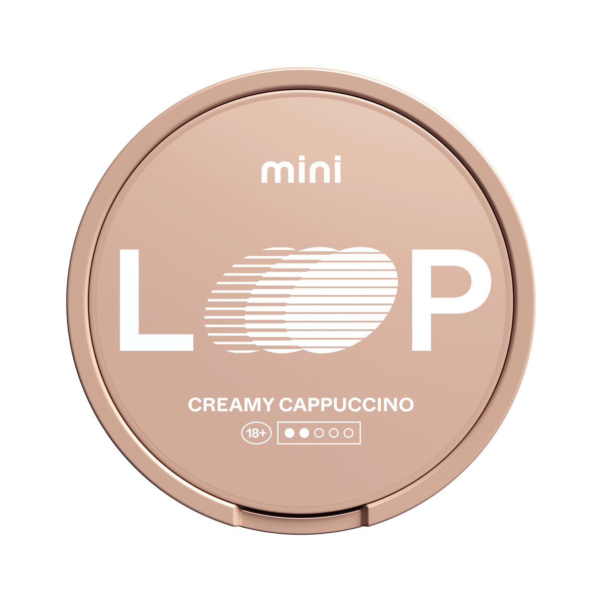 LOOP Creamy Cappuccino Mini can, front
