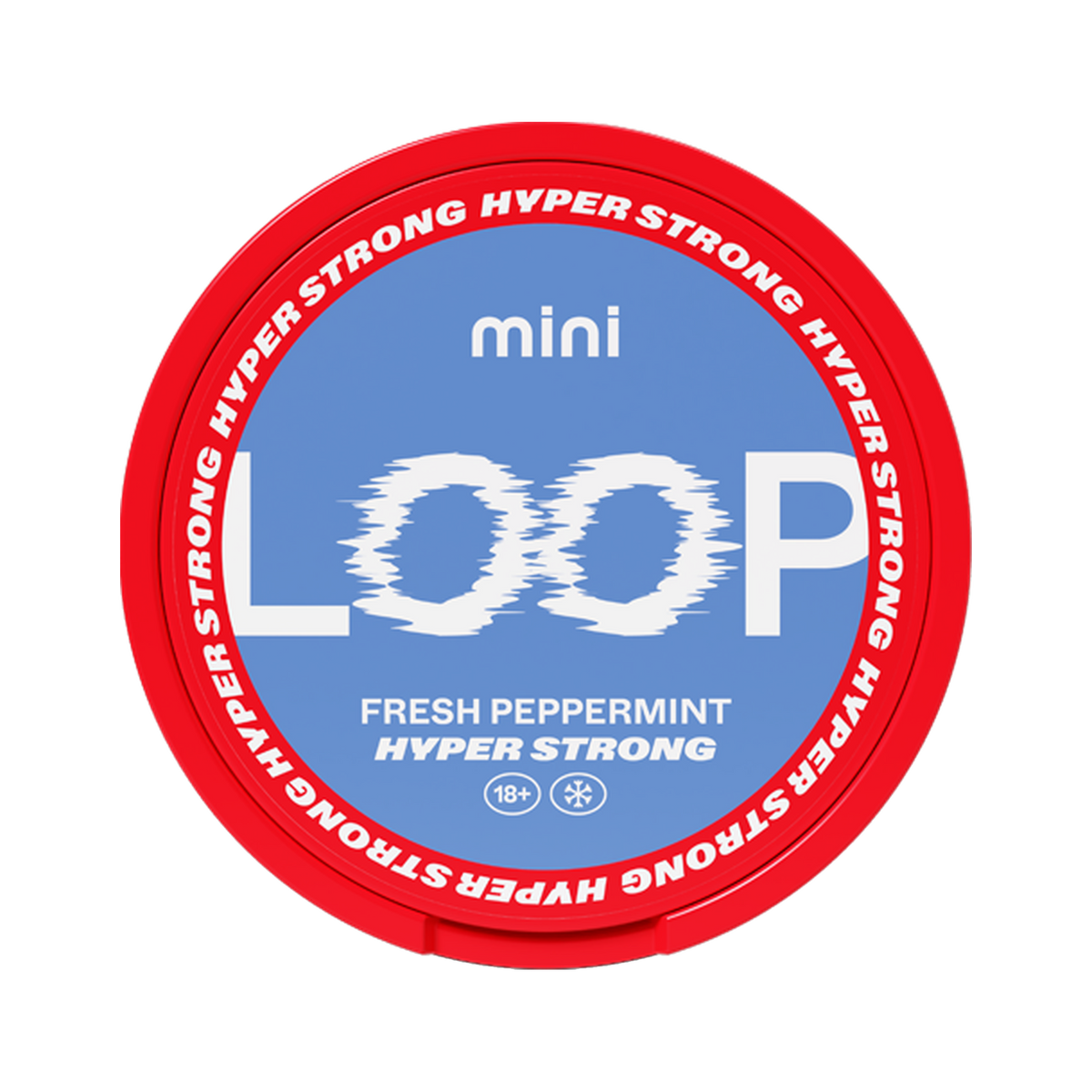 LOOP Crispy Peppermint Hyper Strong Mini