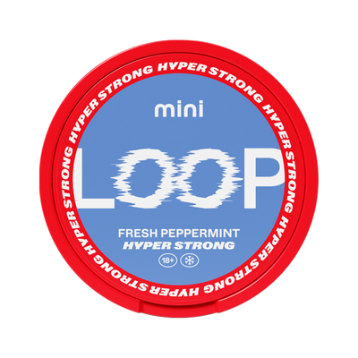 LOOP Crispy Peppermint Hyper Strong Mini