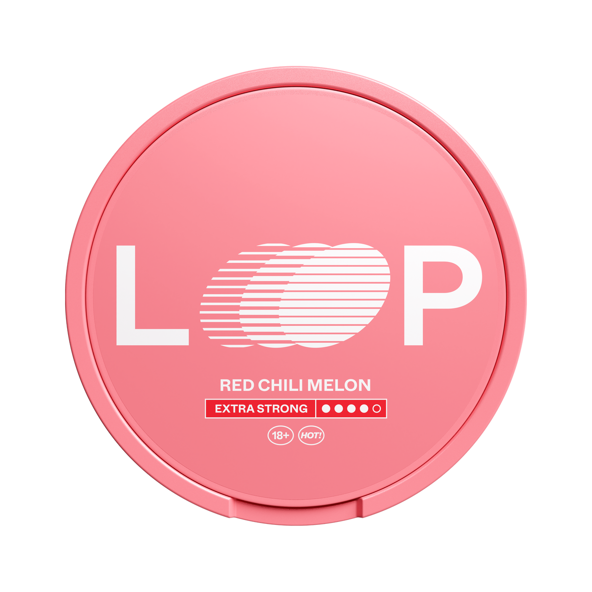 LOOP Red Chili Melon Extra Strong can, front