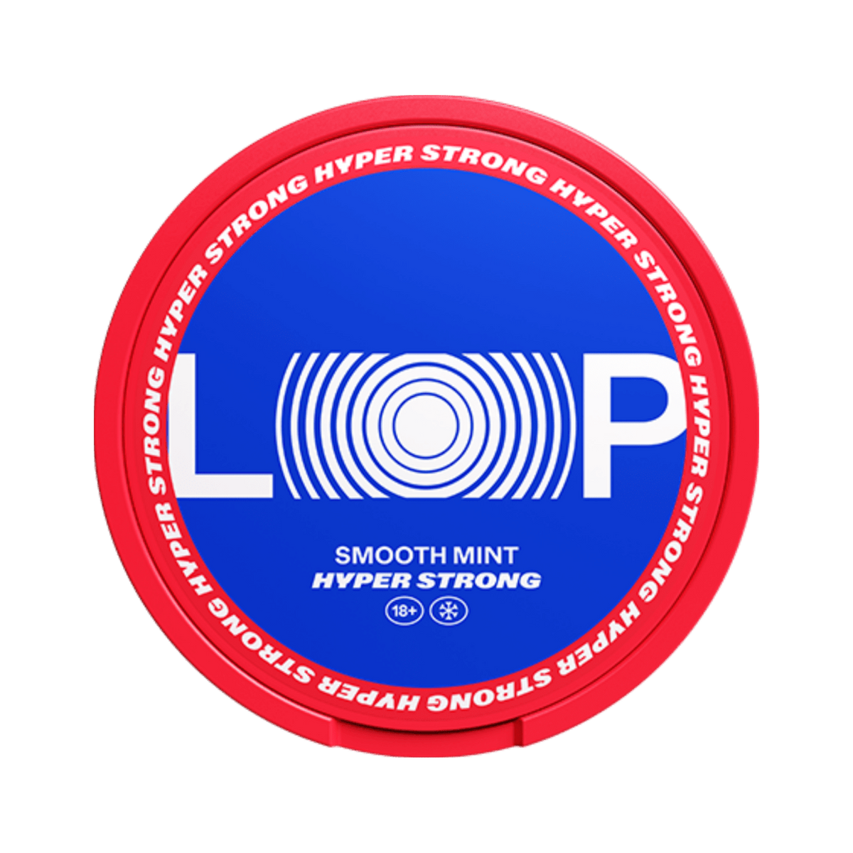 LOOP Smooth Mint Hyper Strong can, front