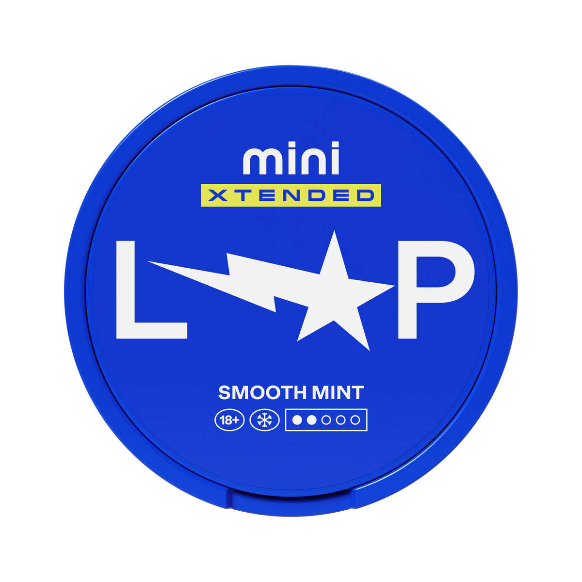 LOOP Smooth Mint Mini Xtended can, front