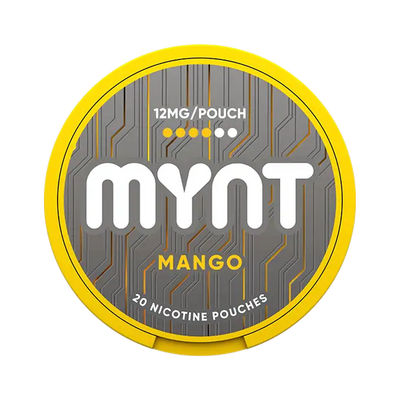 MYNT Mango 12 mg can, front