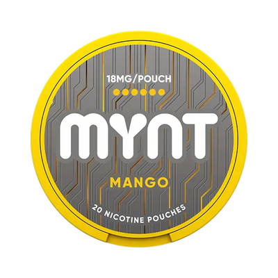 MYNT Mango 18 mg can, front